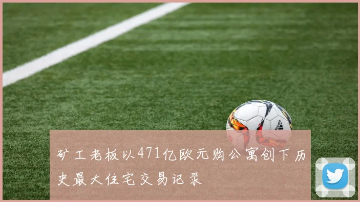 矿工老板以471亿欧元购公寓创下历史最大住宅交易记录